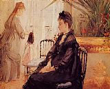 Berthe Morisot Interior Morisot painting